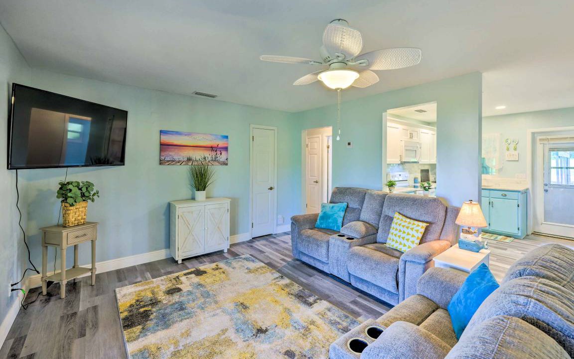 Crescent City Cottage | 100 m² Cabin ∙ 3 bedrooms ∙ 6 guests