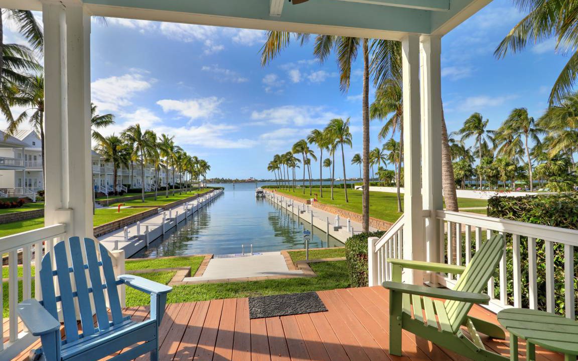 Waterfront Villa Boat Slip | Key Colony Beach