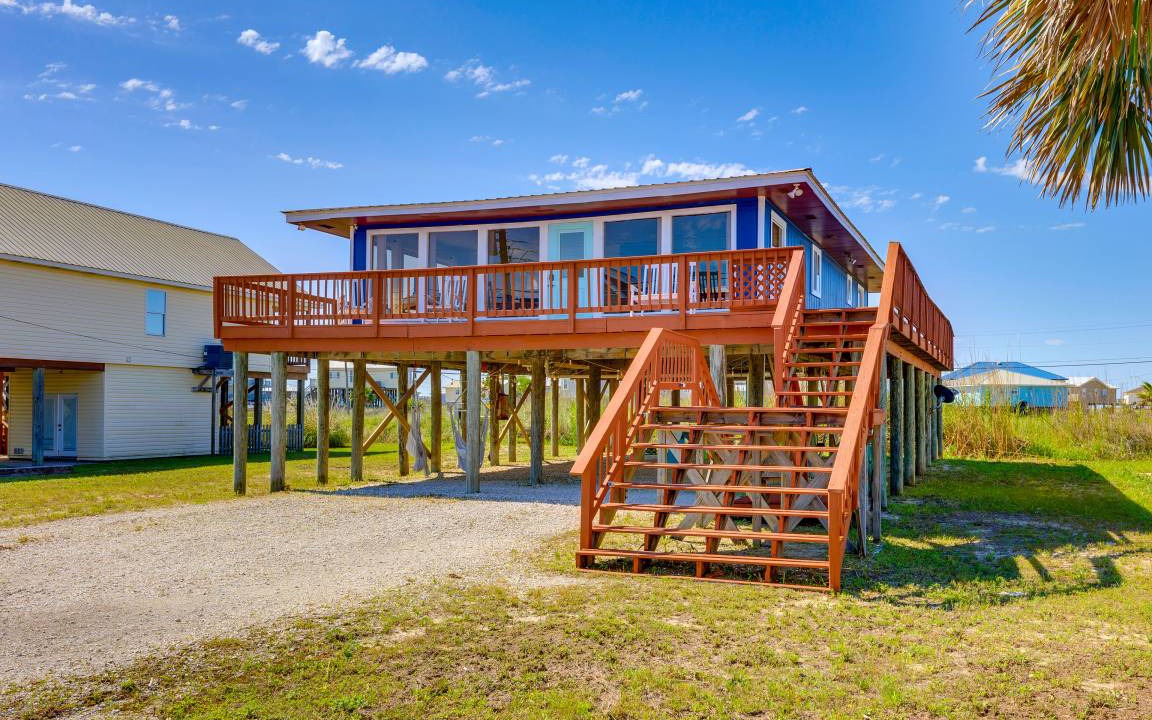 Dauphin Island House | 157 m² House ∙ 3 bedrooms ∙ 8 guests