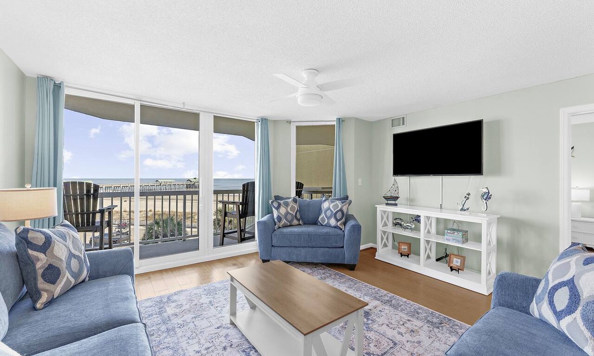 Folly Beach Condo | 301 COV - Palmetto Blue - 4 Bedrooms - 2 Pools