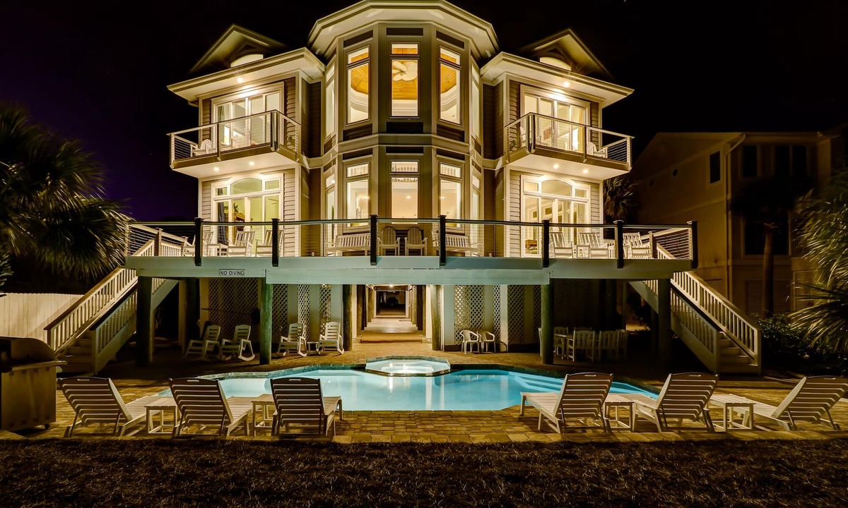 North Forest Beach House | 57 Dune Lane-Oceanfront -Private Beach Access, Private Pool, Elevator & MORE!