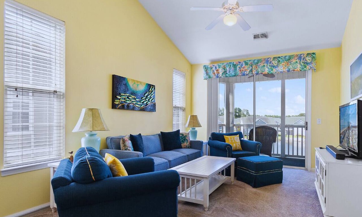 Sunset Beach Condo | 57E - 2 bedroom golf/beach Sandpiper Bay condo in Sunset Beach