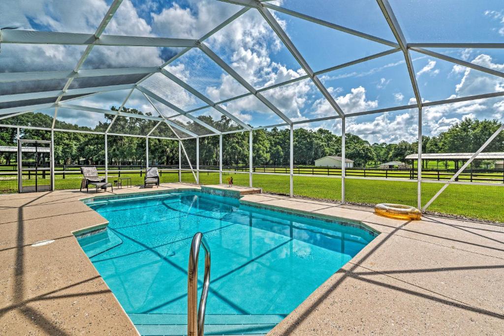 Fellowship House | 6-Acre Retreat Less Than 3 Mi to WEC and Less Than 10 Mi to HITS!