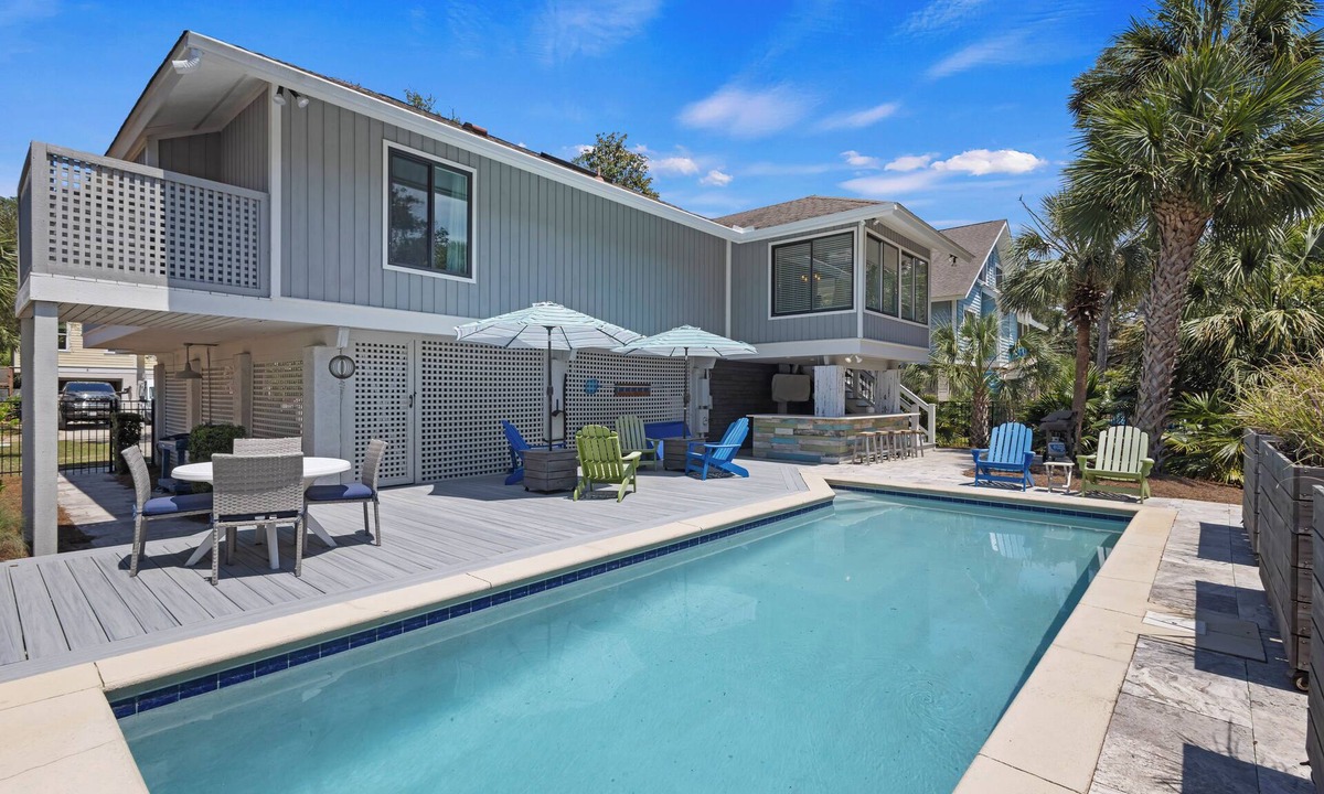 North Forest Beach House | 6 Osprey Lane | 1 Min to North Forest Beach | Dog Friendly | Private Pool | Outdoor Fun
