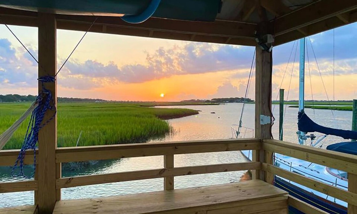 Charleston Boat Rental | 60' Sailing Yacht on a Private Dock
