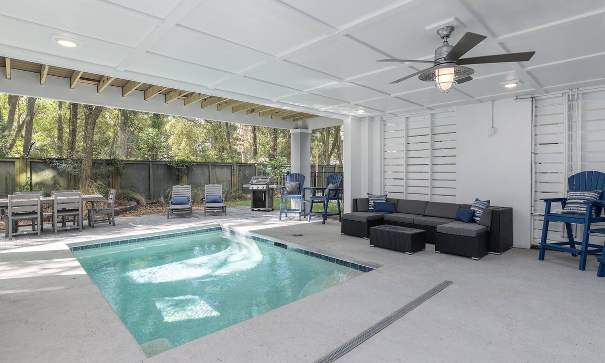 Folly Field House | 65 Luxury Beach Home w/Pool, Elevator, EV Charger & Bunk Room
