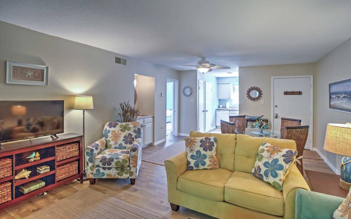 Fernandina Beach Apartment | 72 m² Apartment ∙ 2 bedrooms ∙ 4 guests