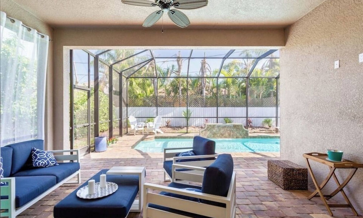 Naples Park House | 833 Naples Oasis: 4BR, Heated Pool, Steps to Beach!