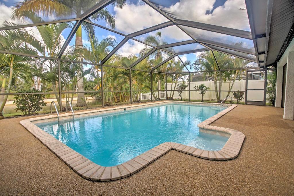 Pelican House | Airy Cape Coral Home with Dock, Private Lanai and Pool