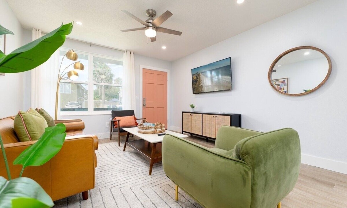 Neptune Beach House | Be A Nomad | 2BR Neptune Beach Home 2 Blocks to Ocean | Free Parking