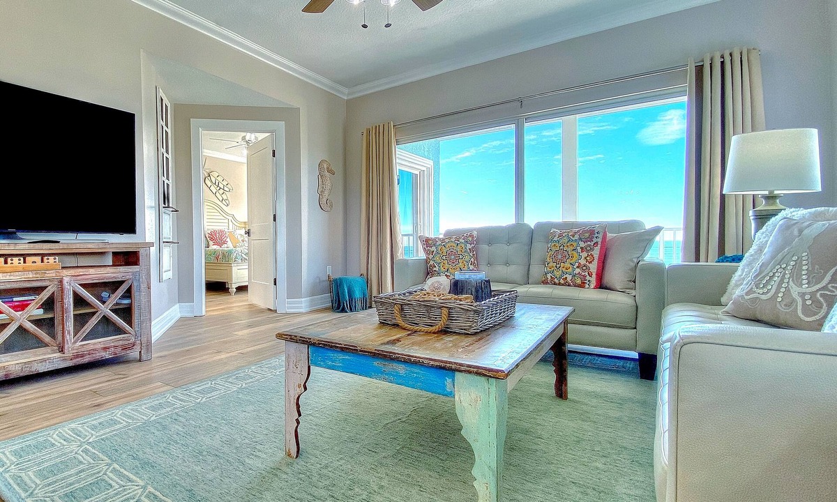 Independence Square Condo | Beachfront condo with WiFi, EV chargers, AC - one dog welcome