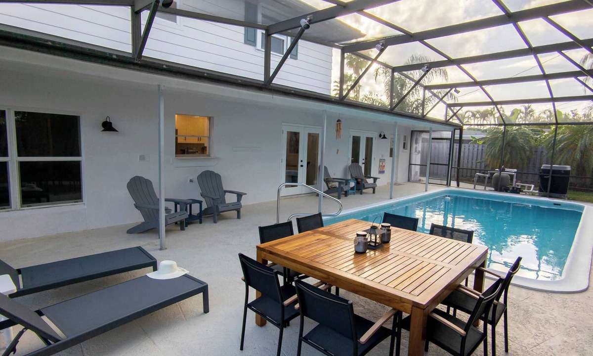 Venetian Way House | Beachside escape w/pool & BBQ grill
