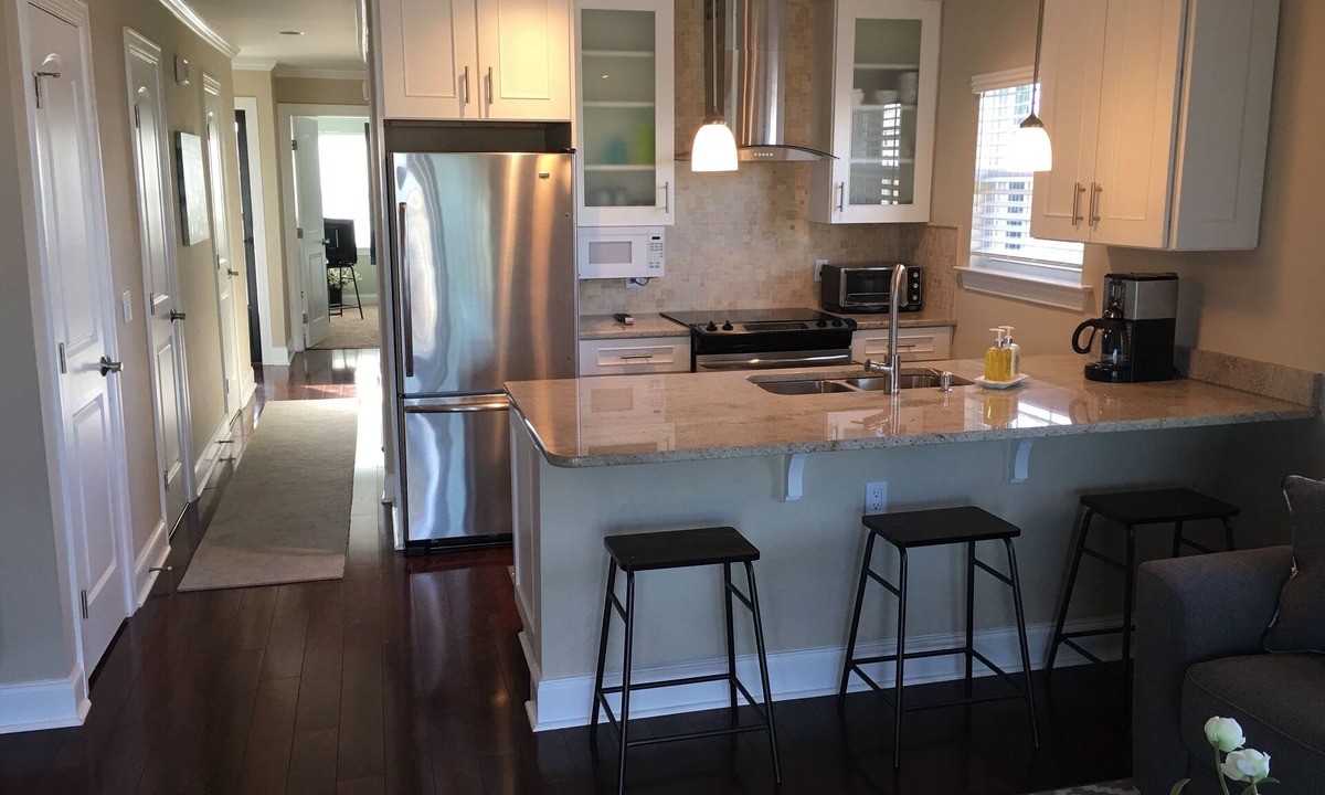 Carolina Beach Condo | Beautiful oceanview condo steps from ocean, downtown and family fun activities