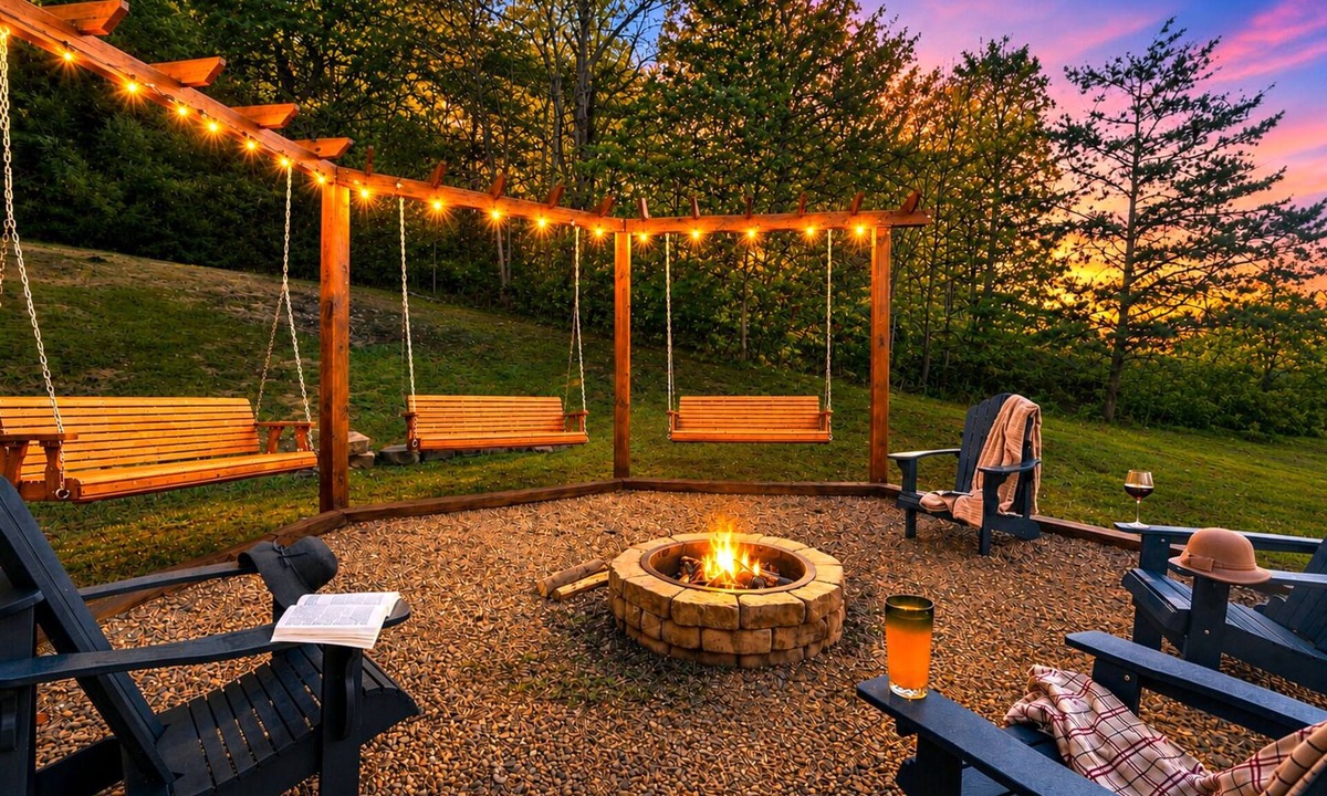 Sevierville Cabin | Big Swim Spa| Fire Pit| Dog| Easy Drive| 3 KingBed
