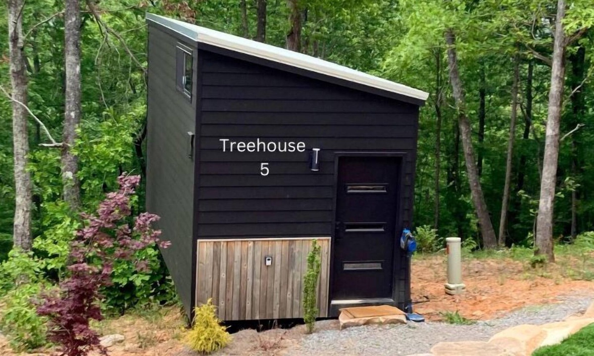 Lupton City Cabin | Bird’s Nest Spruce Treehouse at Treetop Escapes!
