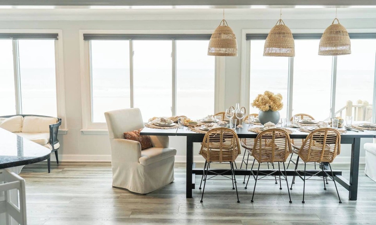 North Carolina Coast House | Bohemian Oceanfront family getaway in CB!