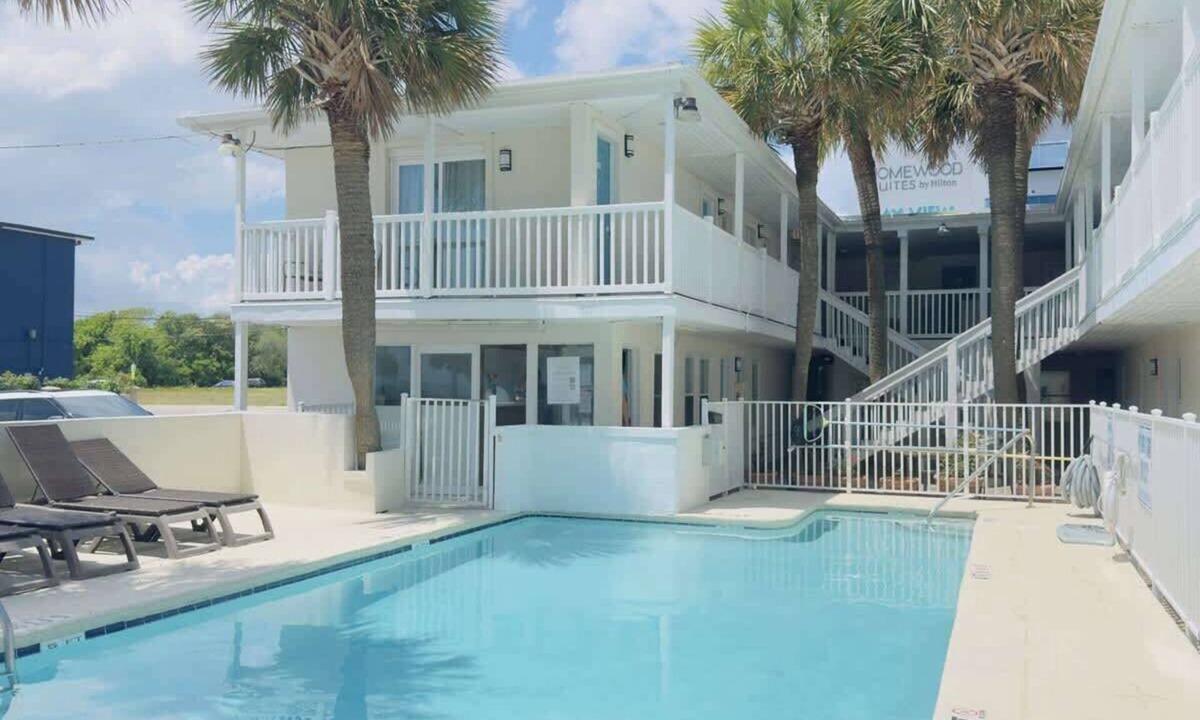 Myrtle Beach Apartment | Boutique on the beach, Studio #107 + Pool