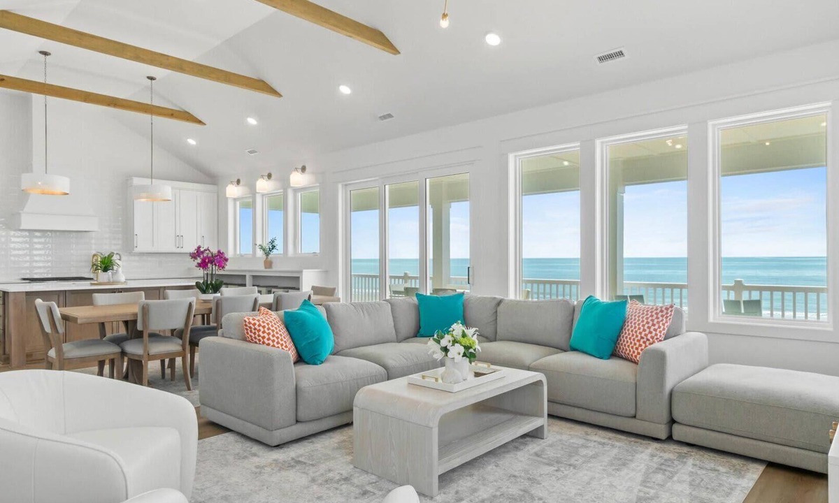 Holden Beach House | Brand New | Oceanfront | Private Pool | Sleeps 22