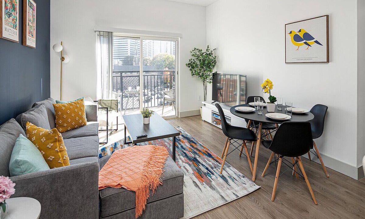 Charlotte Center City Apartment | Carolina Blue | Stunning Views, Free Parking+WiFi