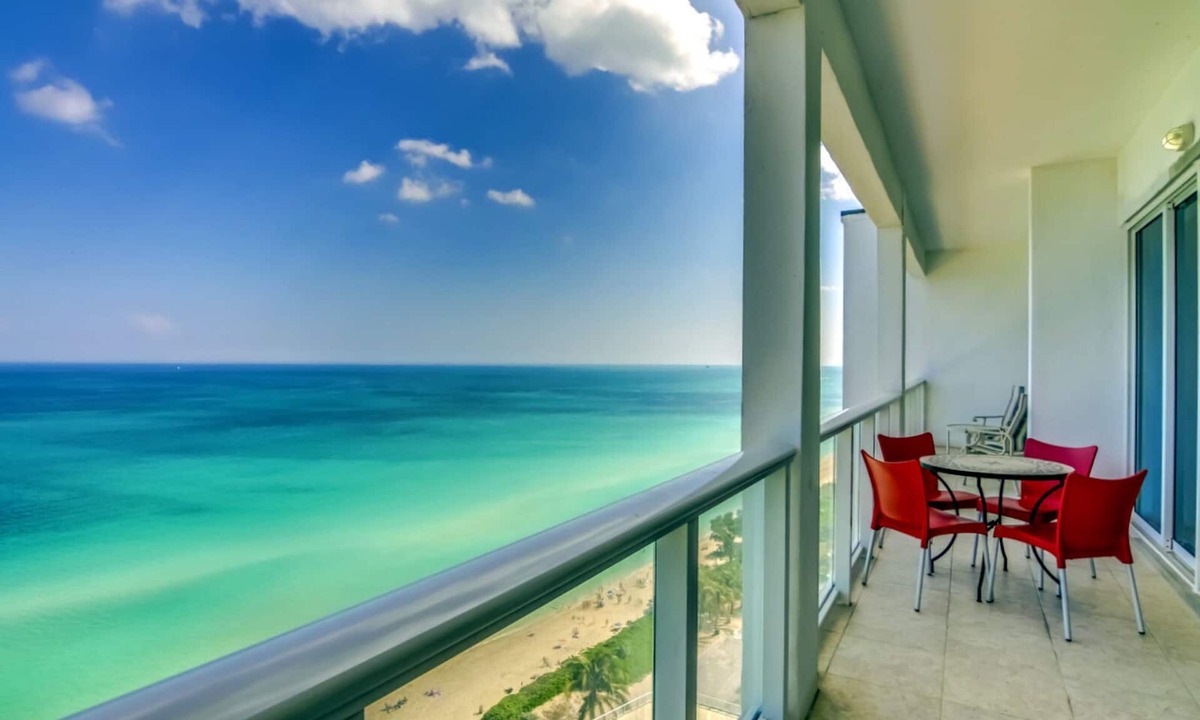 Mid Beach Condo | Castle PH3 Oceanfront Penthouse with Free parking, Gym and direct beach access!