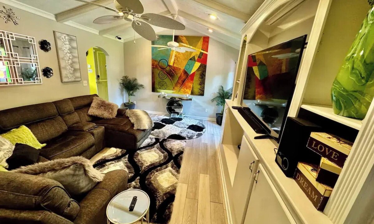Jonesboro House | Charming 3-bedroom private oasis with pool. Awesome game room for all ages.