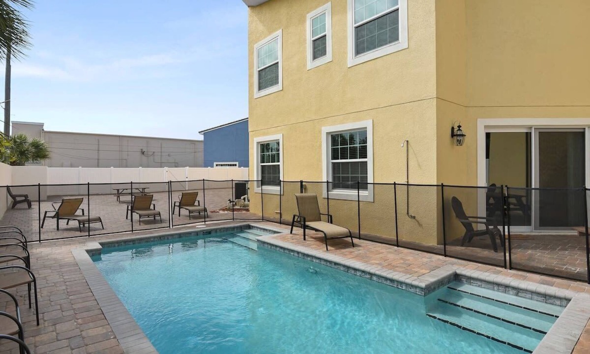 Indian Harbour Beach House | Coastal escape w/pool steps from Atlantic