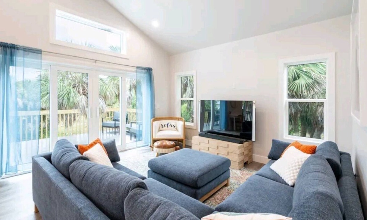 Palm Island House | Coastal Sol: Private Island Beach Escape