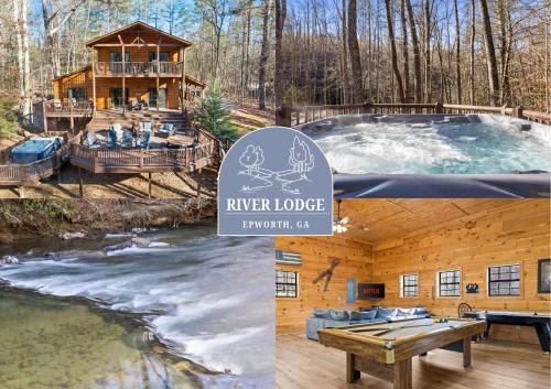 Epworth House | Cozy Cabin Game Room Fire Pit Grill Spa
