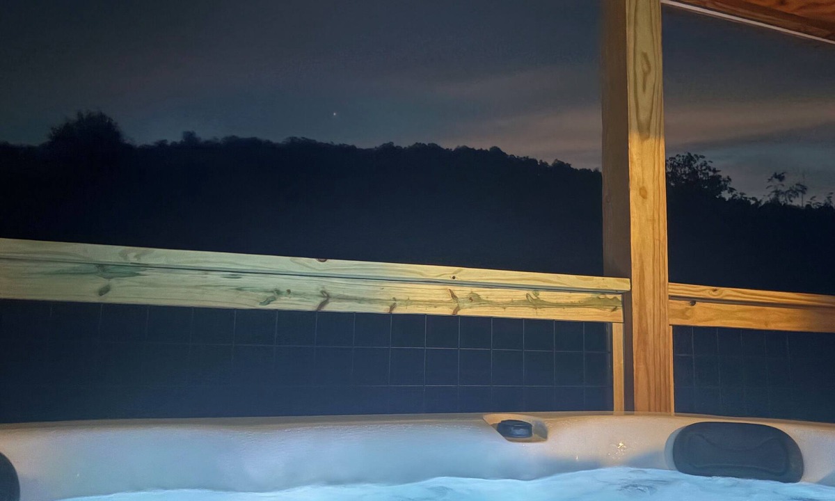 Dahlonega House | Creekside lily pad in Dahlonega with hot tub and mtn views