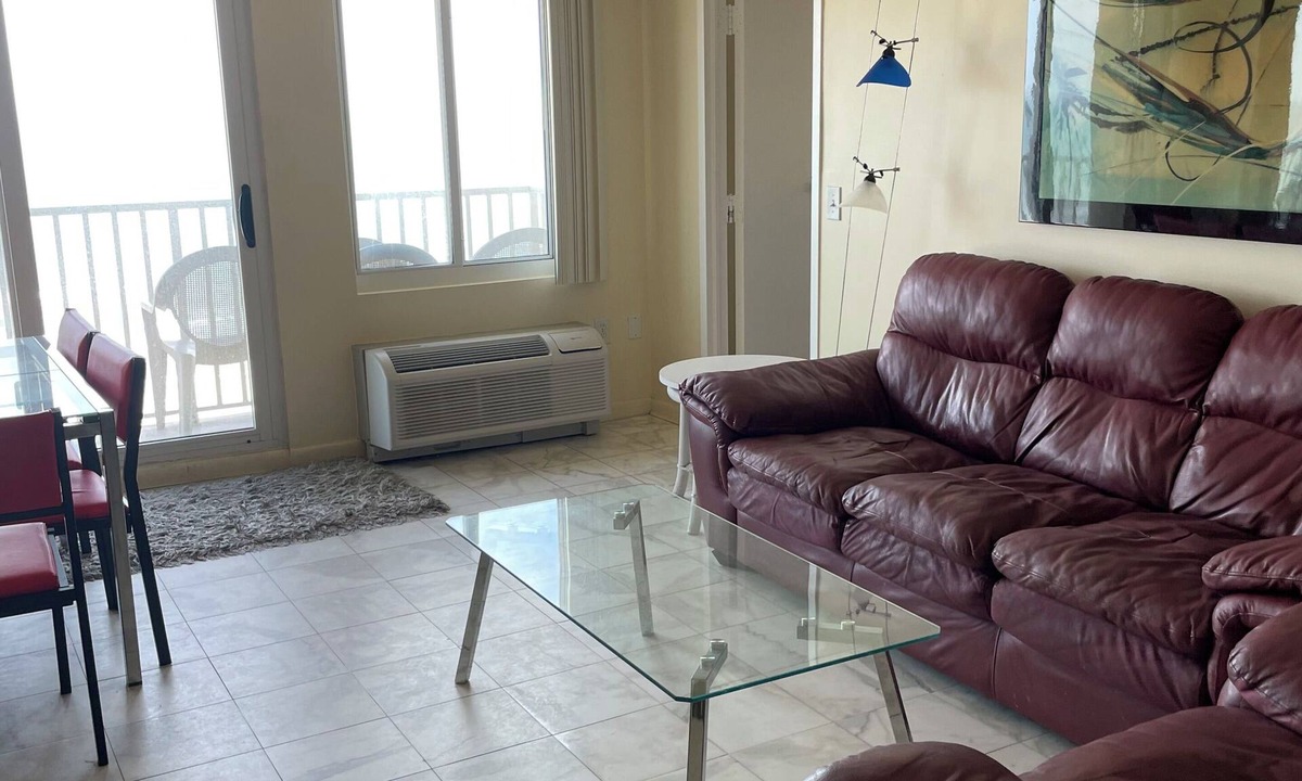 Northeast Virginia Beach Condo | Dolphin Run Condo, 2 Bedroom 2 bath, Oceanfront, Dolphin Watch from balcony