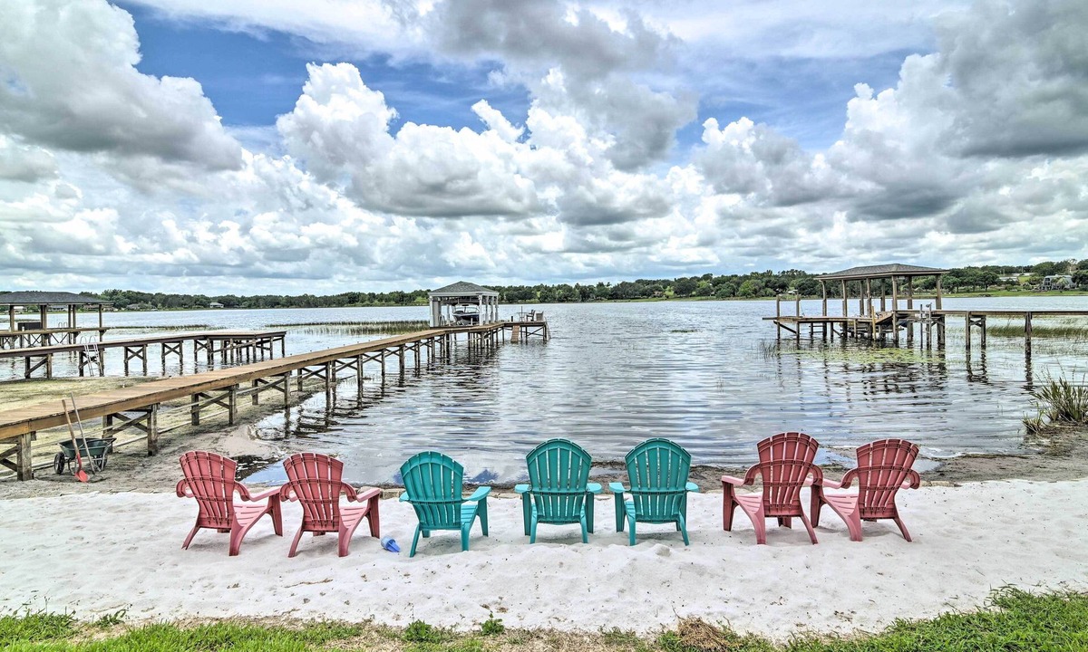 Sawmill House | Florida Family Home w/Dock on Saw Mill Lake!