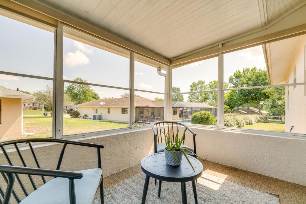 Pine Ridge House | Florida Vacation Rental with Enclosed Porch!