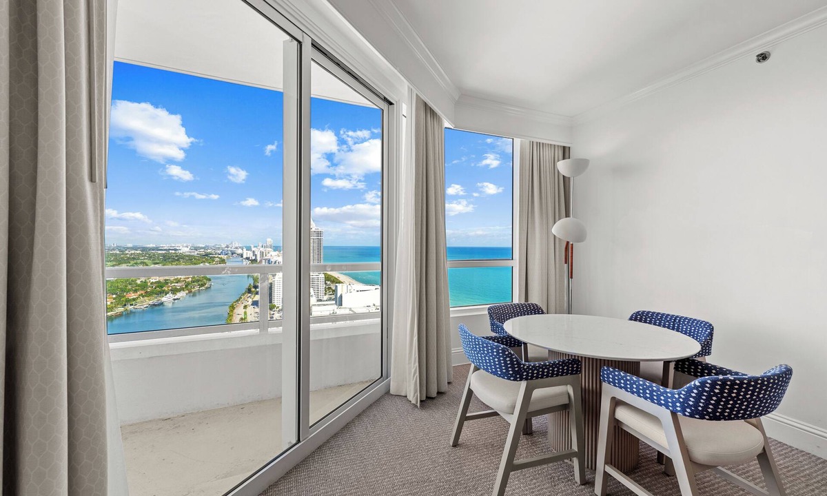 Mid Beach Hotel | Fontainebleau 1 bedroom Ocean+Pool Views Floor