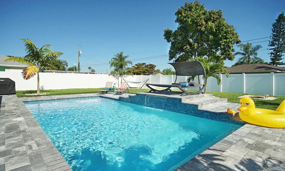 Caloosahatchee House | Fully renovated 3 bed, 2 bath beautiful home with breathtaking pool and backyard