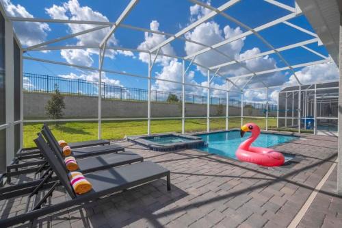 Four Corners House | Gorgeous 9Bd with Pool and GameRoom at Champions Gate 9088