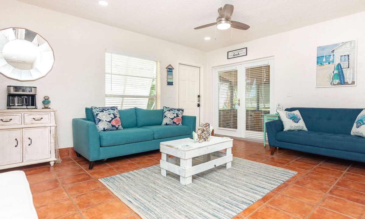 Lantana House | Gorgeous Beach Themed Vacation Home Minutes From The Ocean