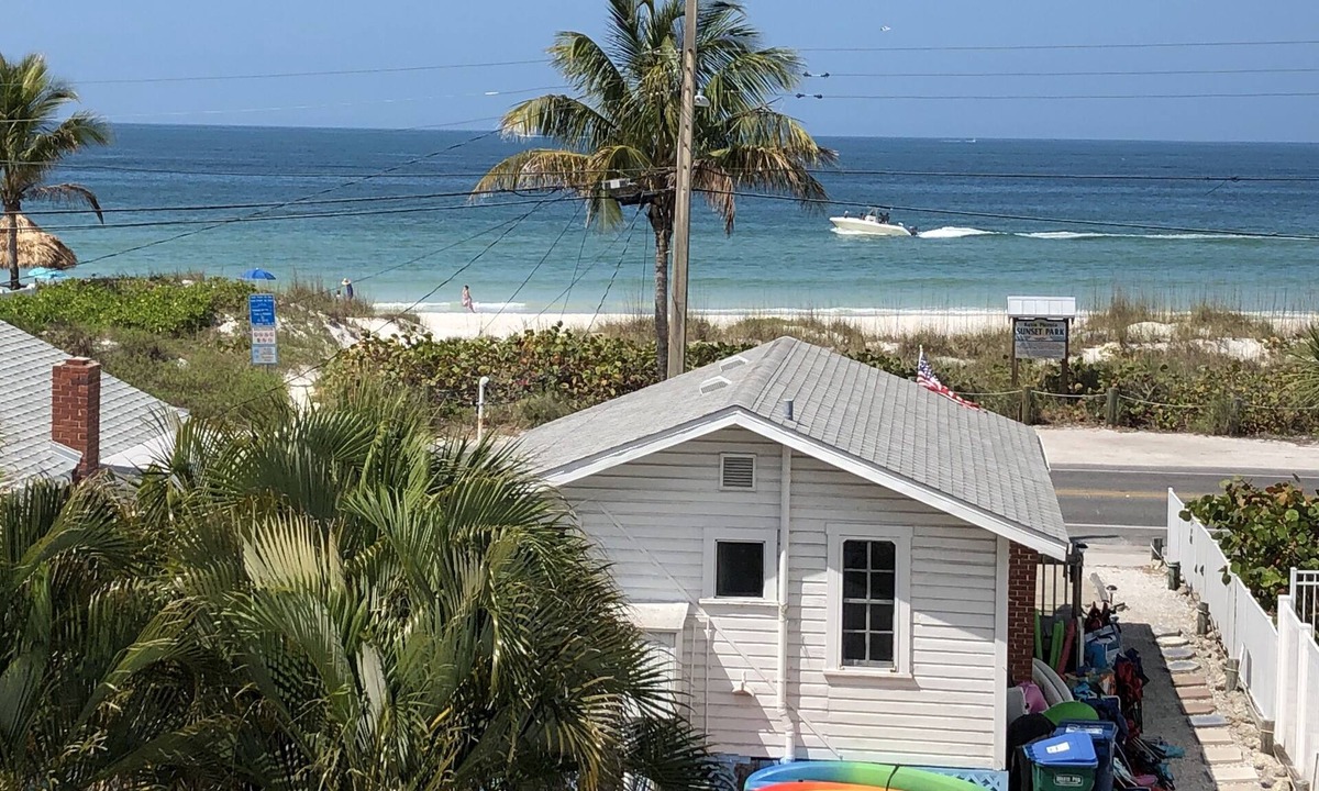 Bradenton Beach House | Gulf-views inside home, Pool, duplex, SUP+Kayak+Firepit+Patio+Crows Nest+Grill