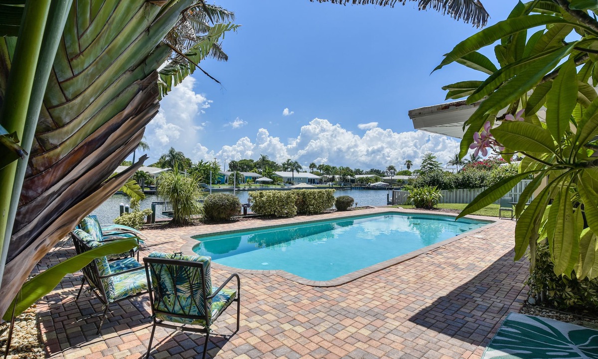 Cocoa Isles House | Heated Pool-Waterfront-Boat Dock-Paradise