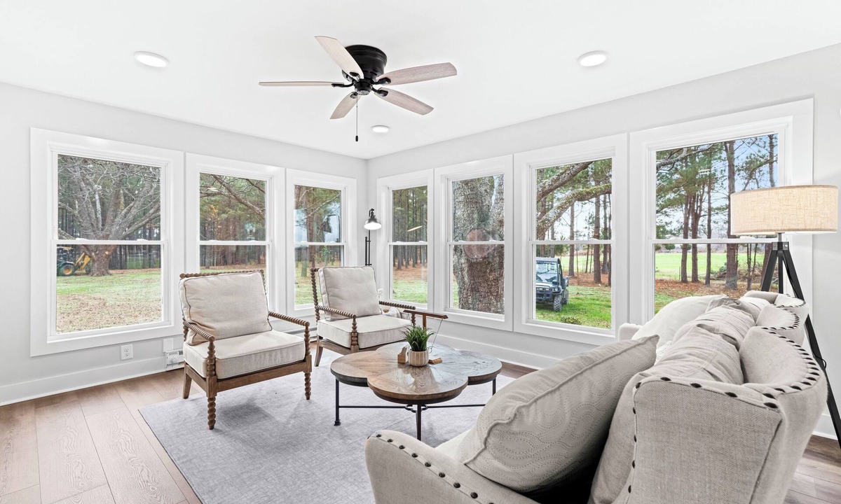 Johnston County House | Historic Farmhouse on a Working Farm with Modern Comforts 22 Miles from Raleigh
