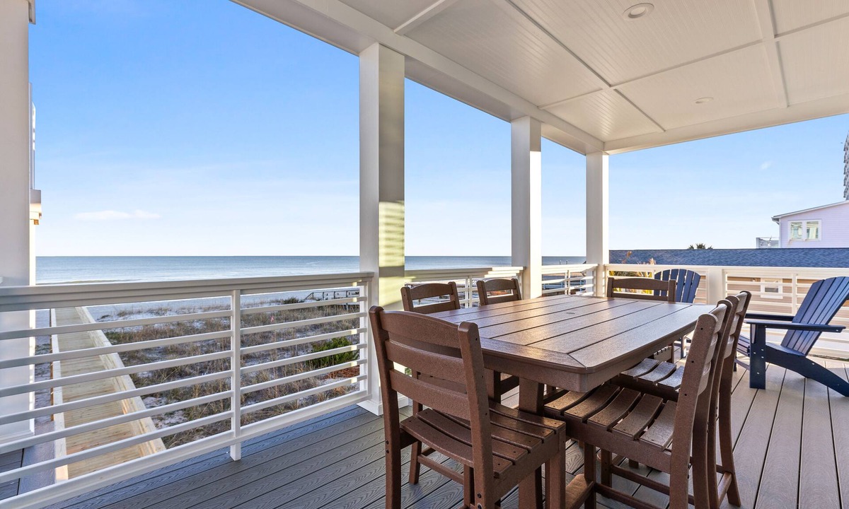 Wilmington Beach Condo | Huge, almost new oceanfront one level unit, AMAZING VIEWS, super-sized deck.