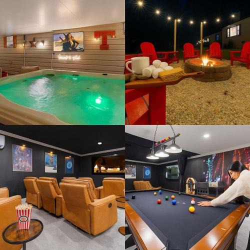 Knoxville House | KnoxHaven 5 Min UTHot TubFirepitTheaterGames