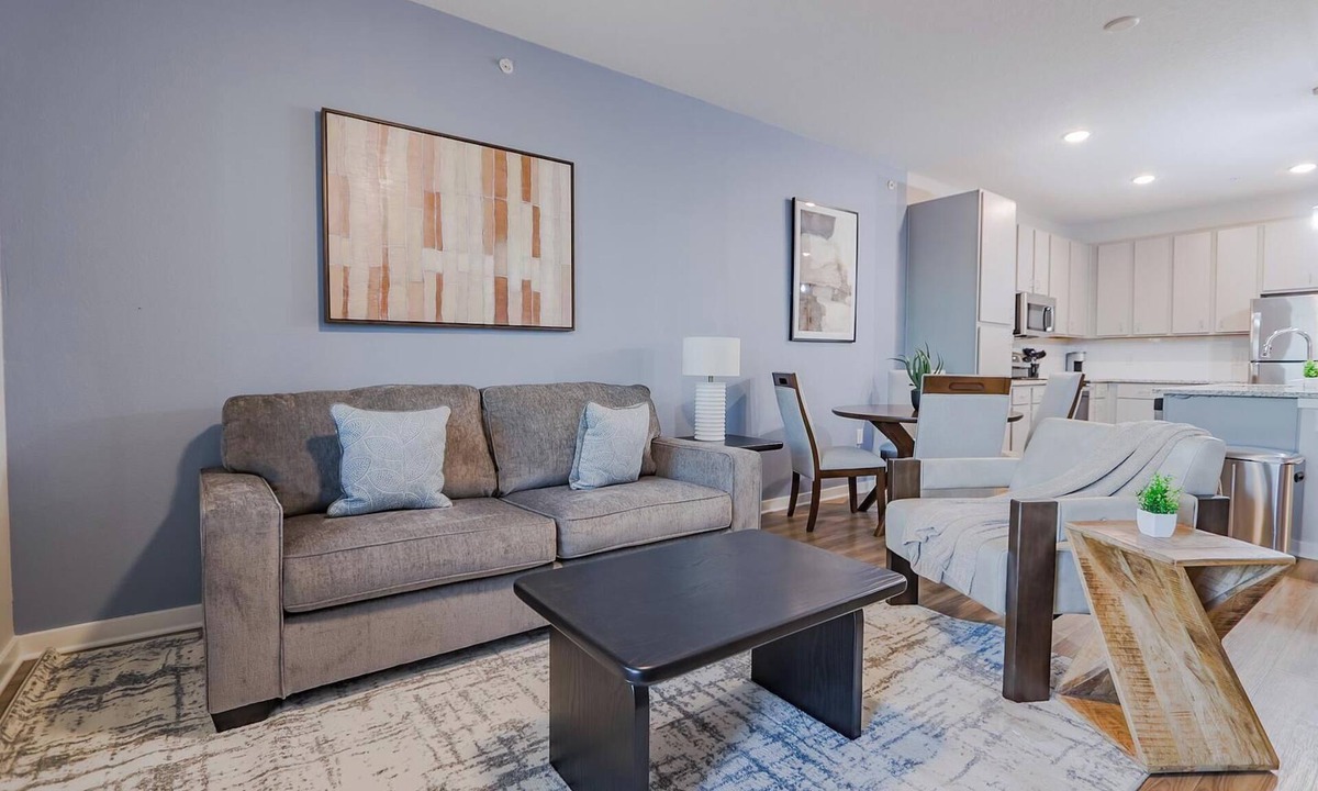 Interchange Square Apartment | Landing | Chic 2BD, Pool, Game Room