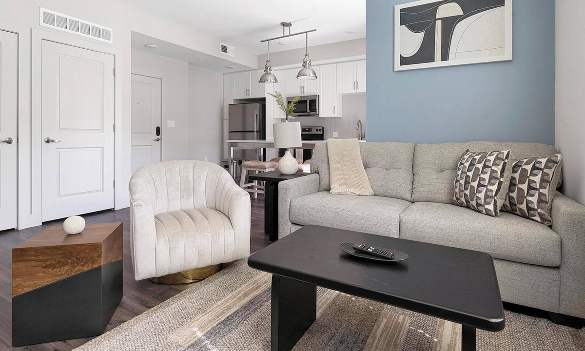 West 1st Street Apartment | Landing | Spectacular 1BD, Gym