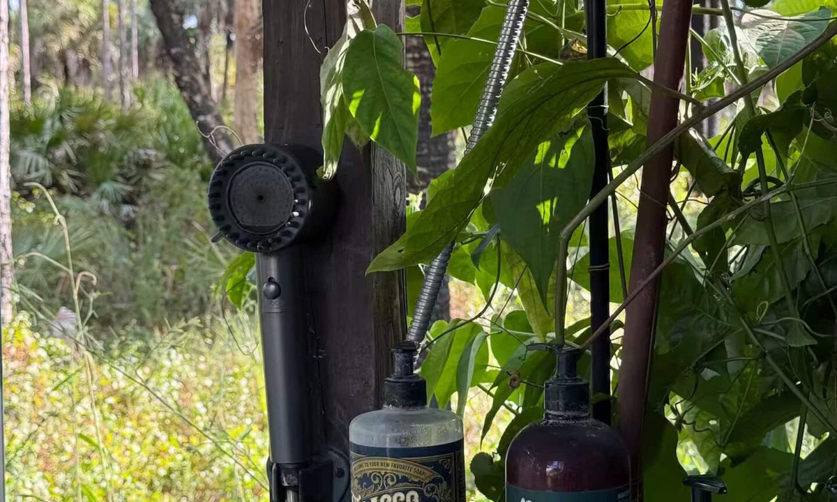 Rural Estates Cabin | Luxury off-grid passionfruit covered shipping container immersed in nature.