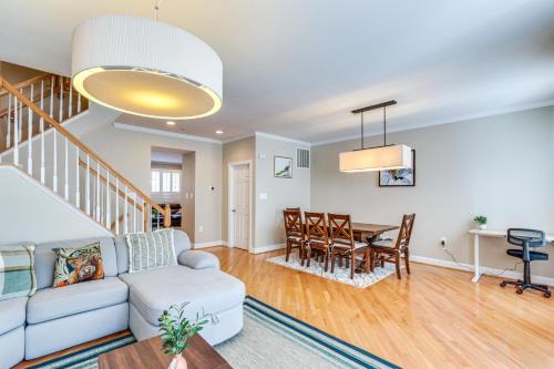 Herndon House | Modern 3BR Townhome | 3 Mi to Dulles & Reston TC