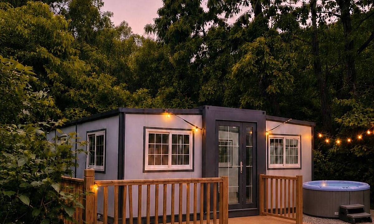 True House | Modern Foldable Container Home Unique Stay Near Pipestem Park
