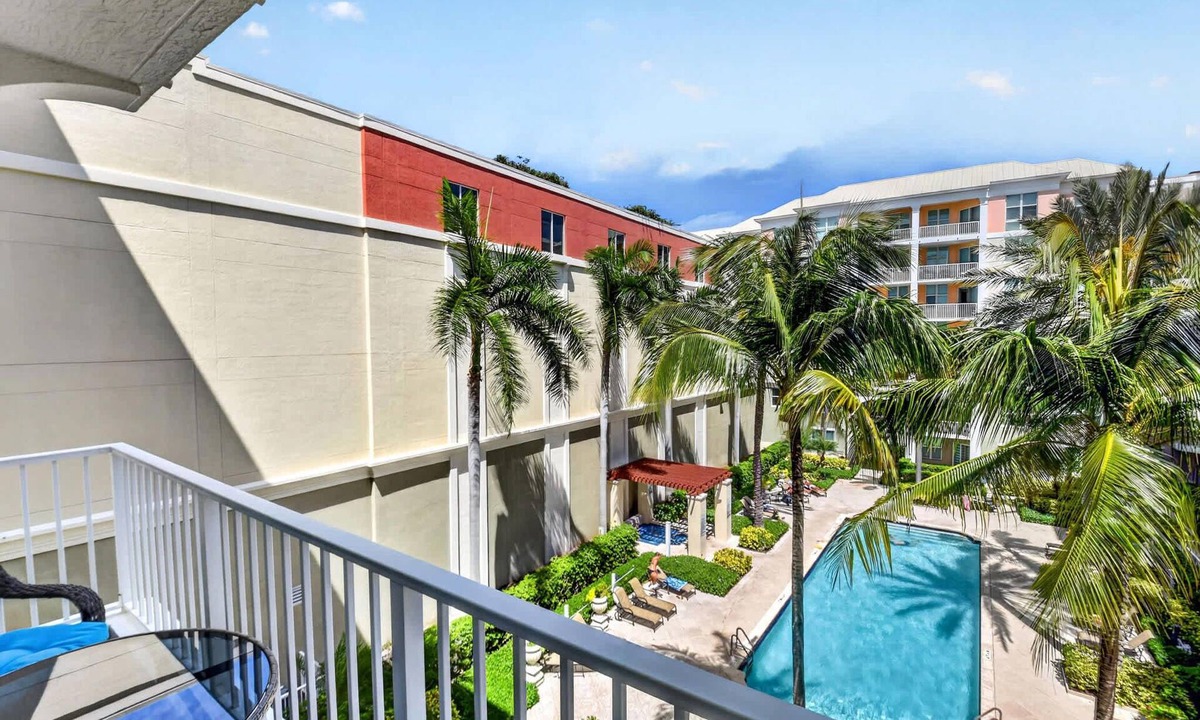 East Ocean Ave Condo | Moorings Pool Overview Resort