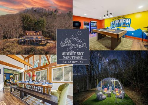 Fairview House | Mtn Views Sleeps 20 Stargazing Dome Hot Tub