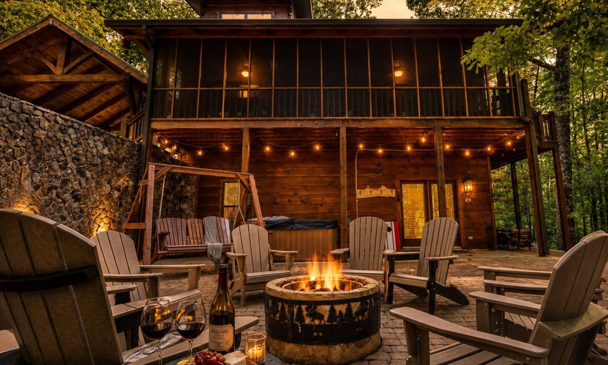 Blue Ridge Cabin | Nature's Escape in the Aska Adventure Area