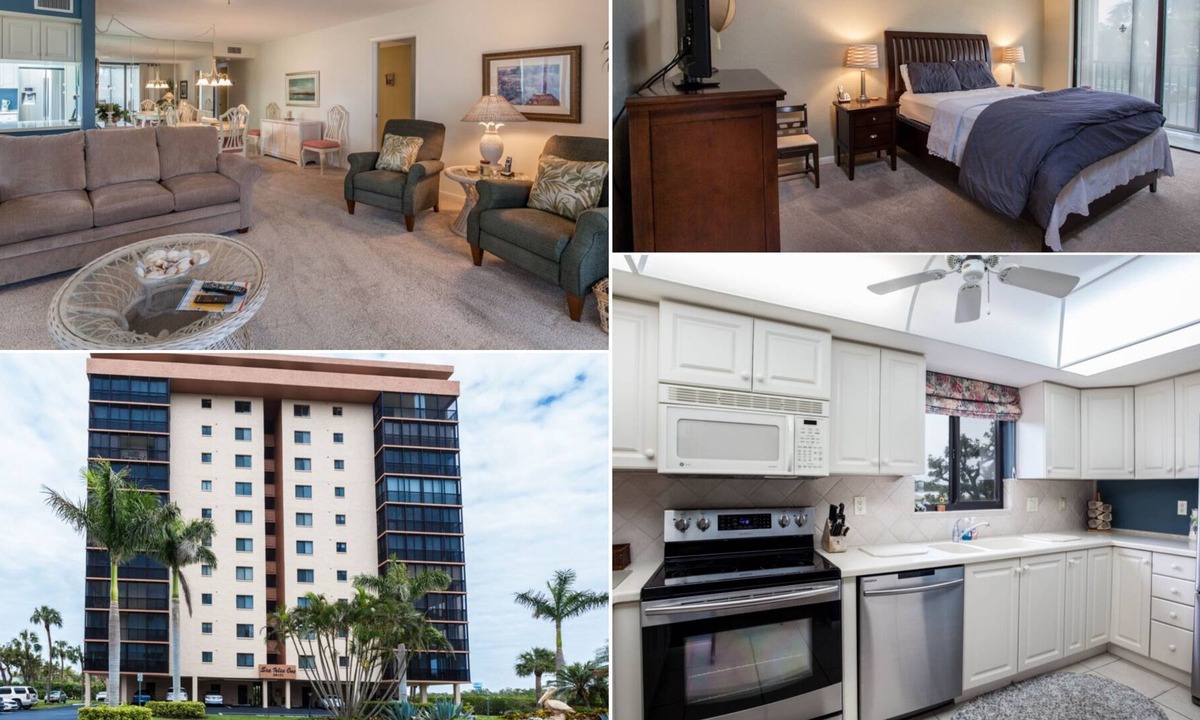 Bonita Springs Condo | NEW LISTING - Across from Beach - Free Wifi - Gorgeous Kitchen - Great Views